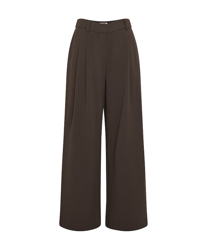 MSCHHenrika HW Pants dames broek bruin