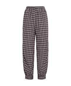 MSCHCarola Balloon CHK dames broek bruin