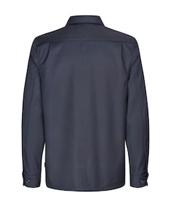 Heren overshirt blauw