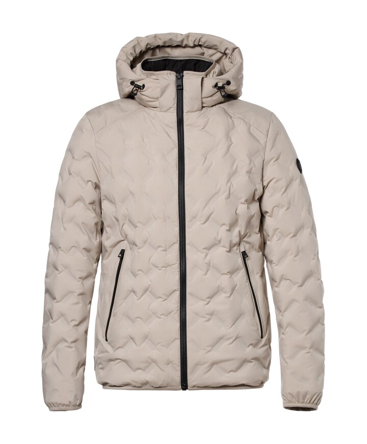 Heren jas beige