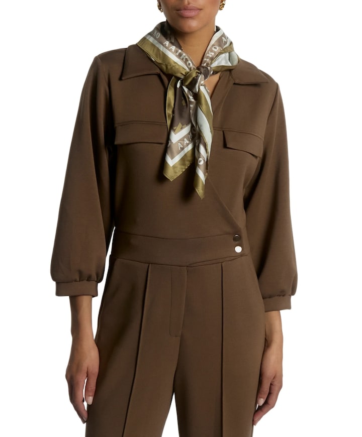 VION VIS 147 dames jumpsuit bruin