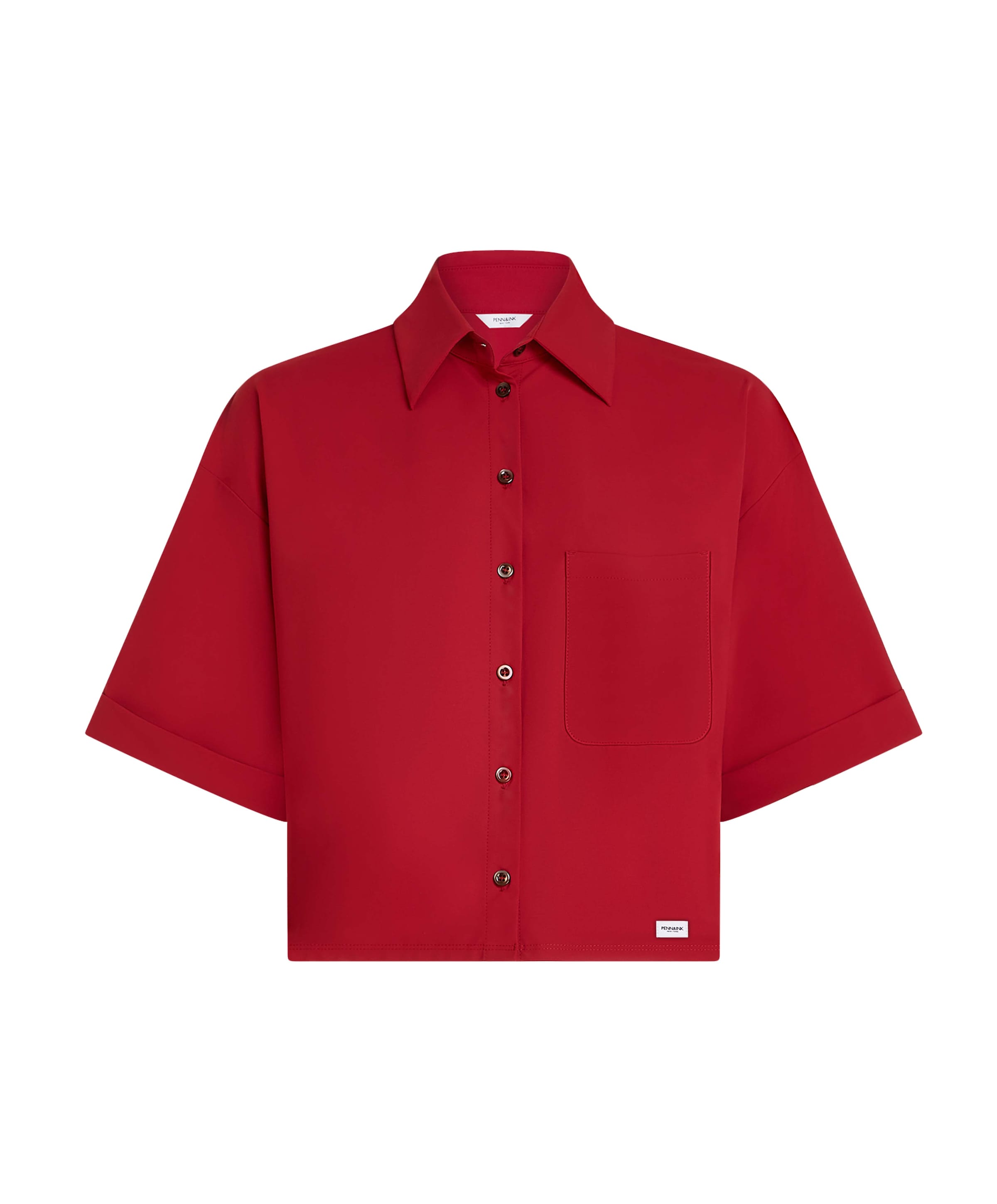 Dames blouse rood