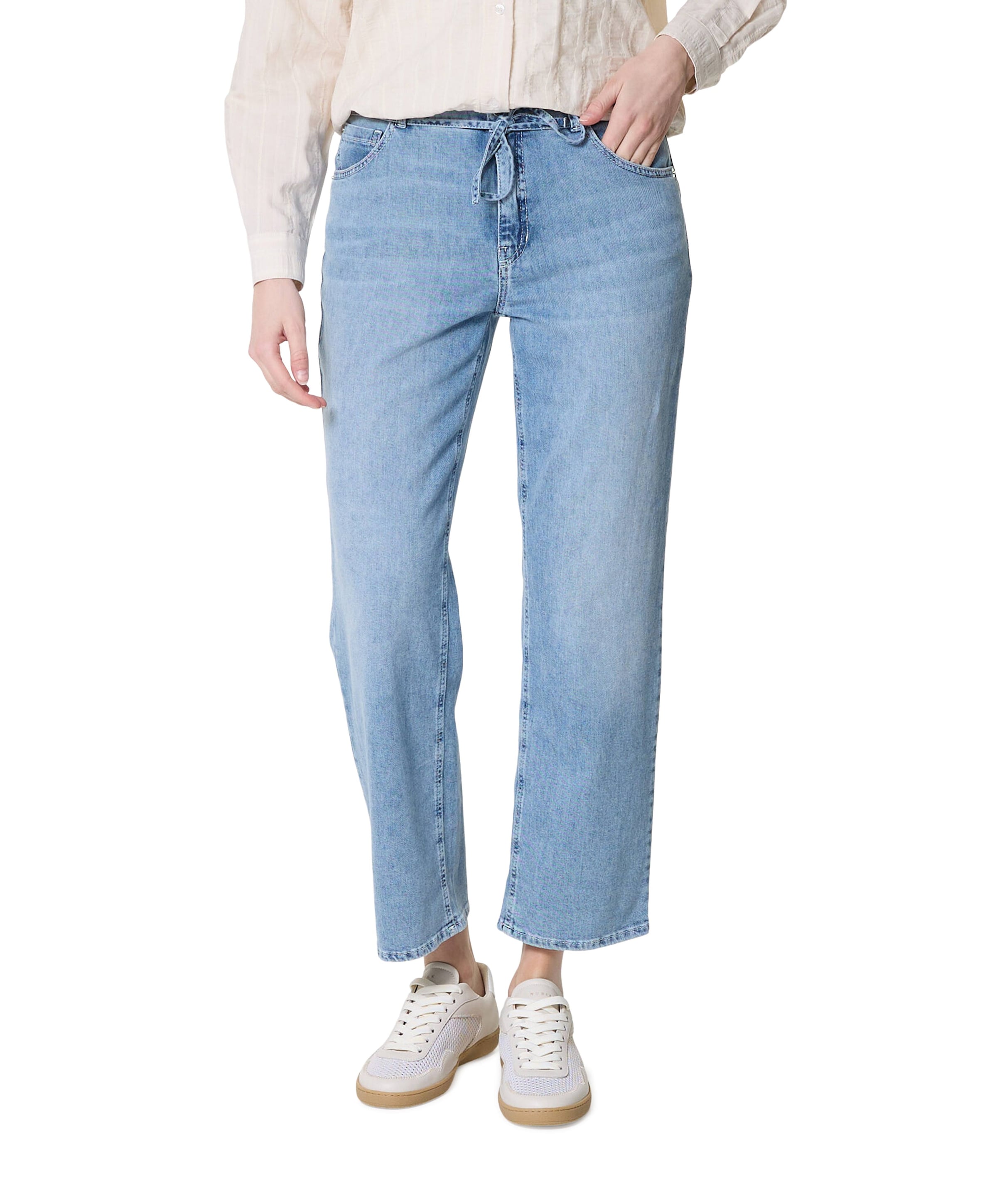Mara Straight Trend dames jeans blauw