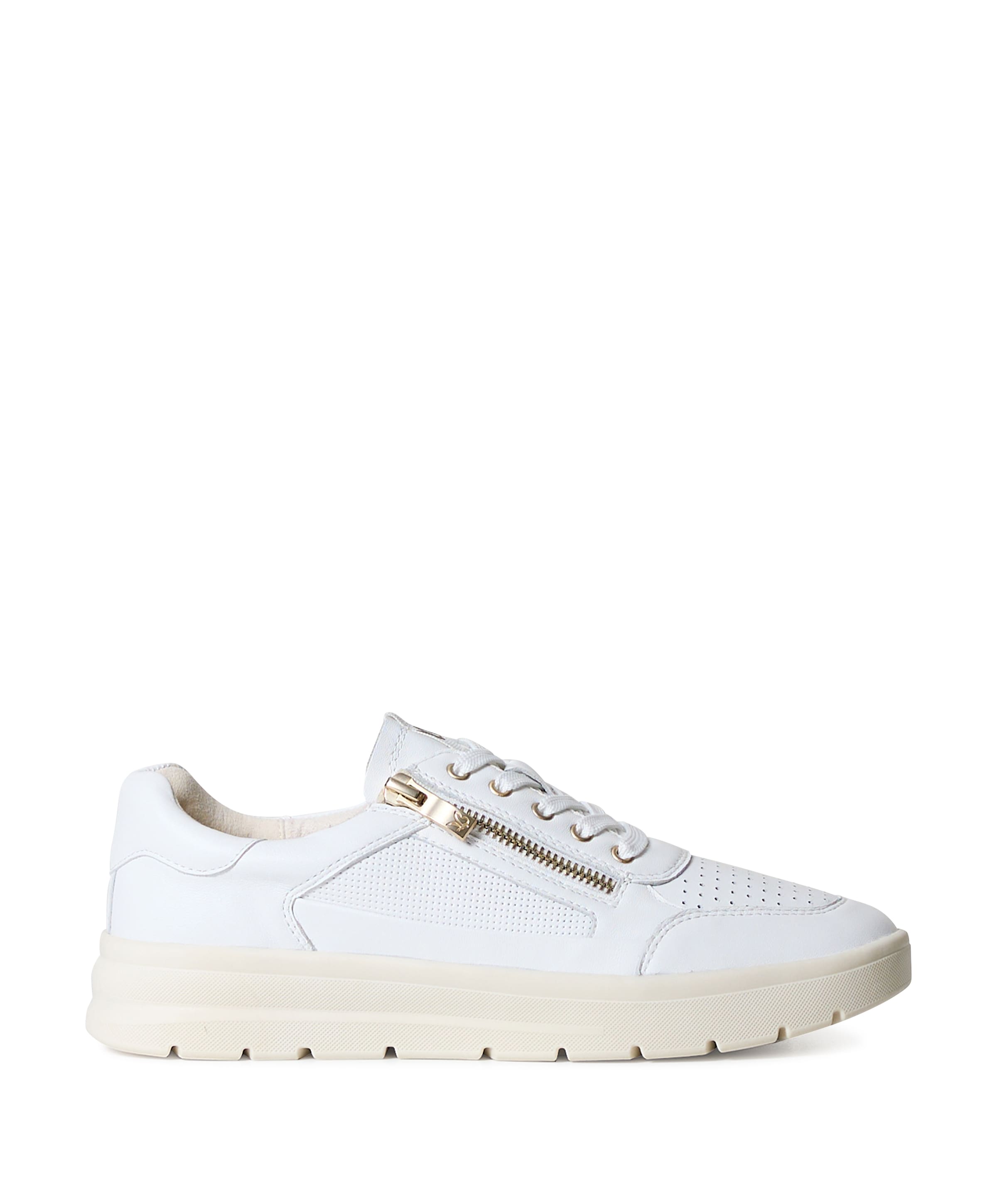 Women Lace-up dames sneakers wit