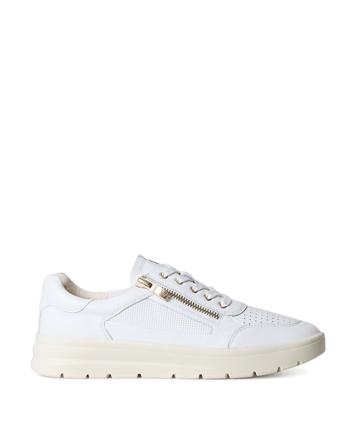 Women Lace-up dames sneakers wit