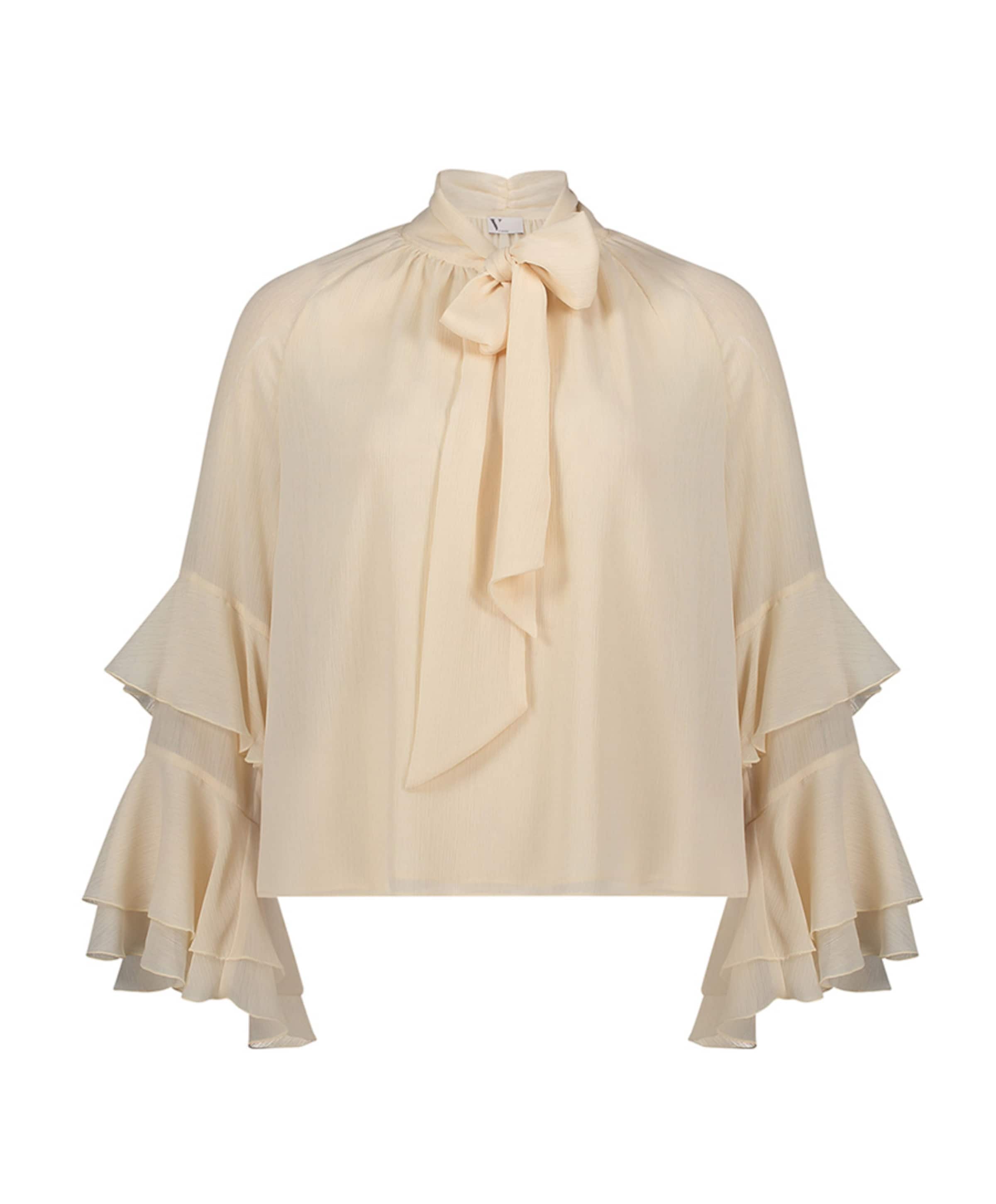 Dames blouse beige