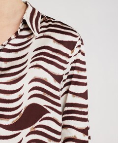 Dames blouse bordeaux