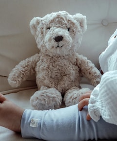 Hartslagknuffel beer beige