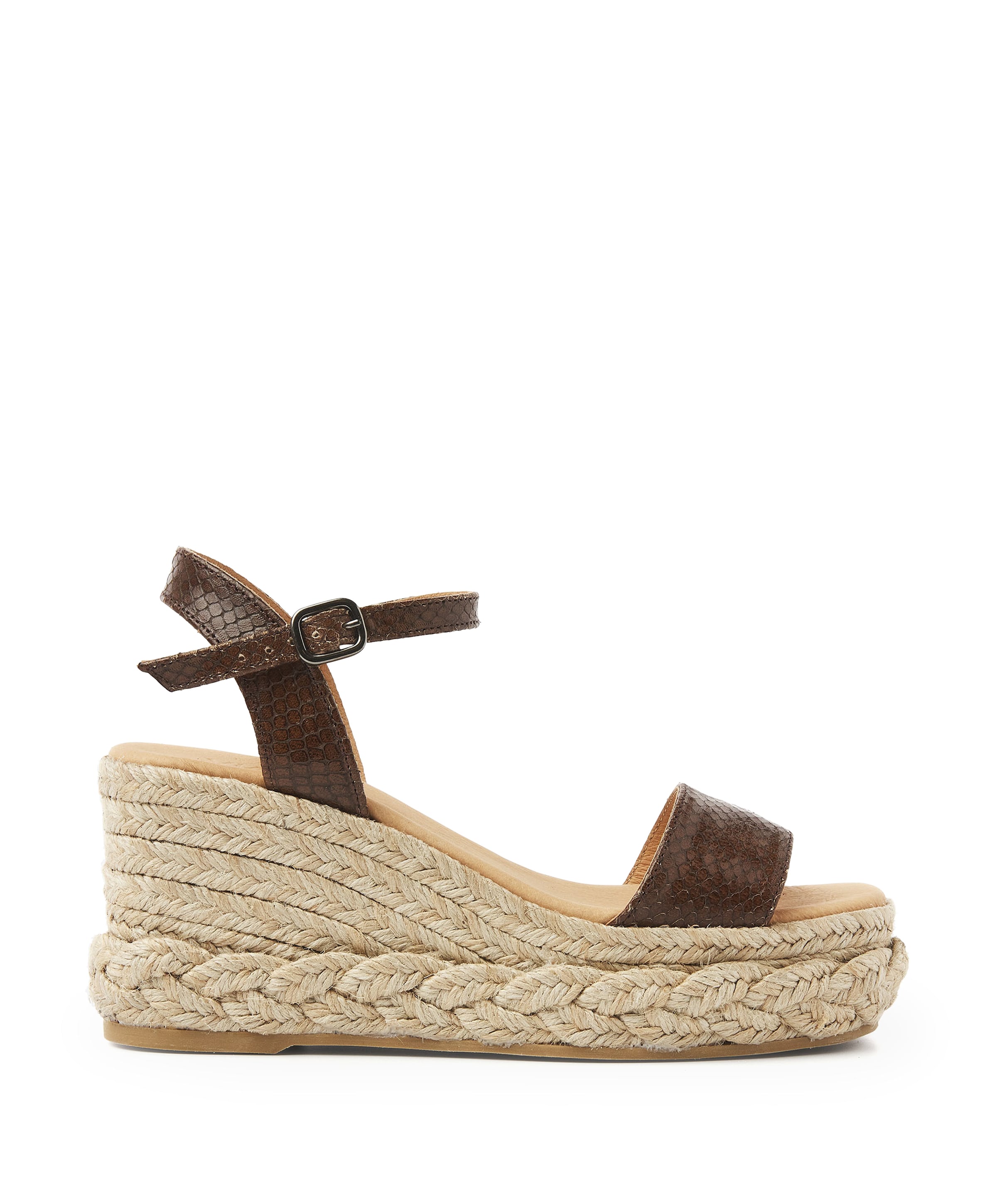 Capri Neva dames sandalets bruin