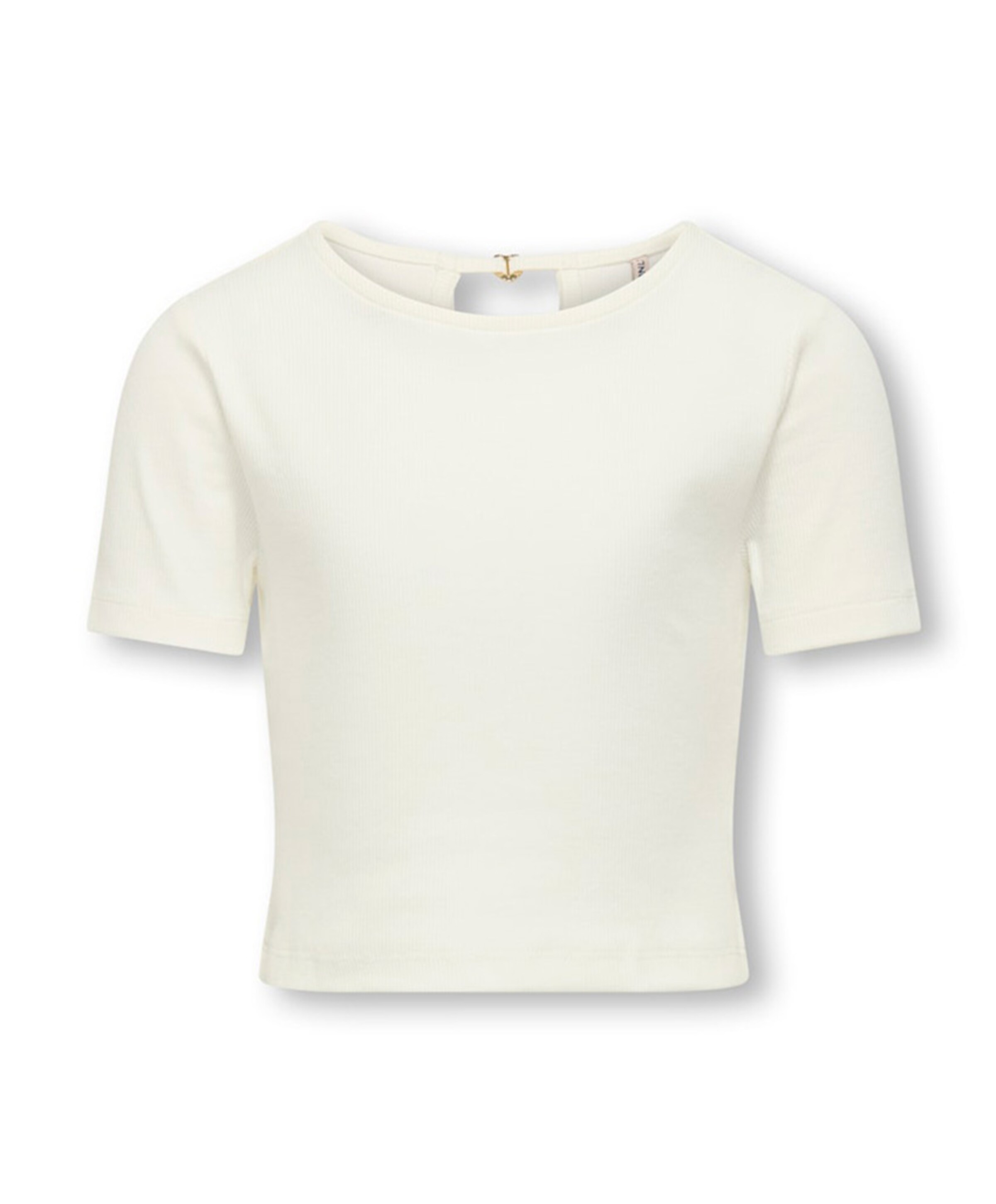 Meisjes t-shirt ecru
