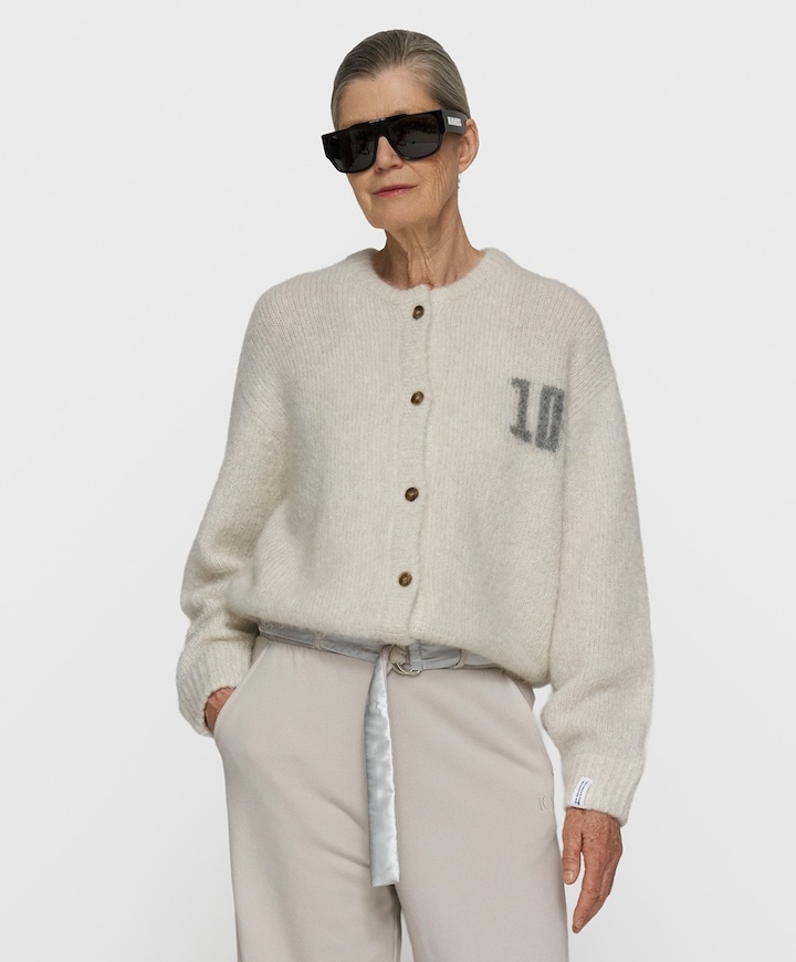 Dames vest ecru