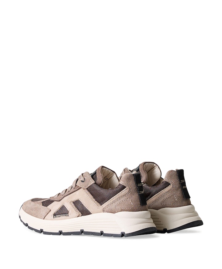 Pepijn Poker jongens sneakers beige
