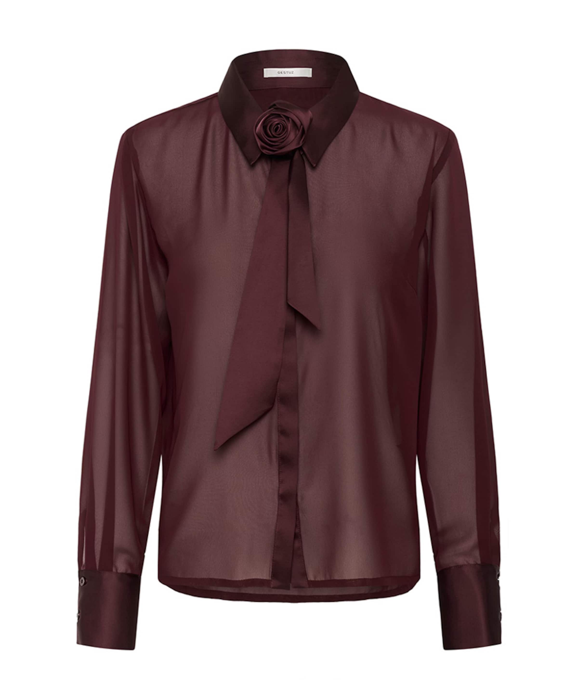 Dames blouse bordeaux