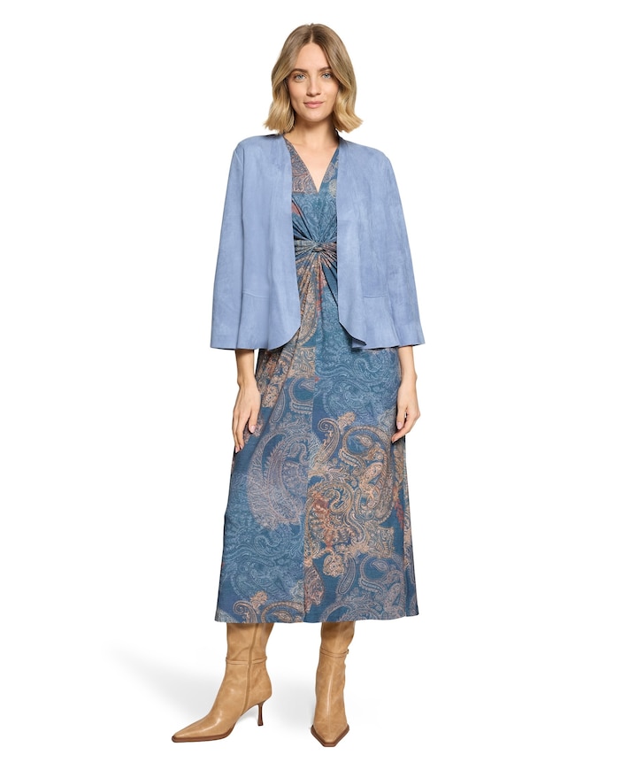 Dames jurk blauw