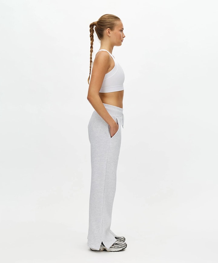 Base Sweat Wide dames trainingsbroek grijs