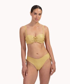 Dames bikinitop goud