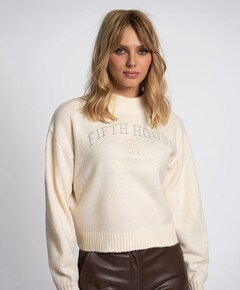 Dames sweater ecru