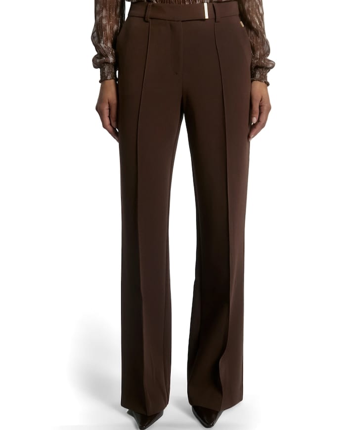 CHANTALLE RPES 345 dames broek bruin