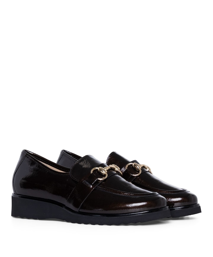 Sevilla dames loafers bruin