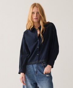 Dames blouse blauw