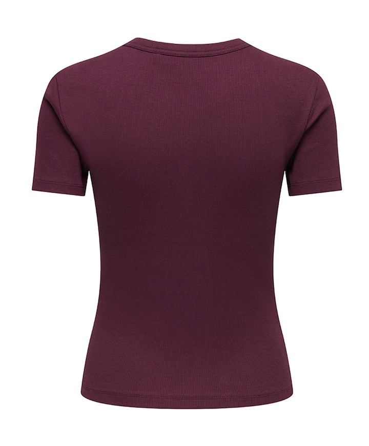 Dames T-shirt bordeaux