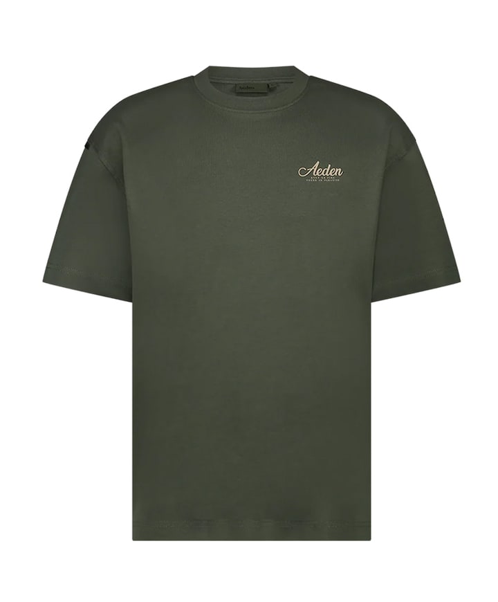 Heren T-shirt groen