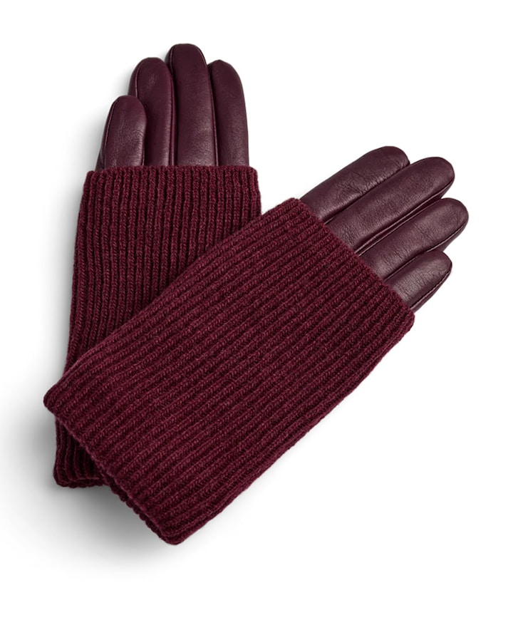 Dames handschoenen bordeaux