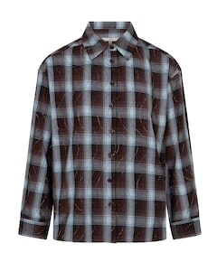 Dames blouse bruin