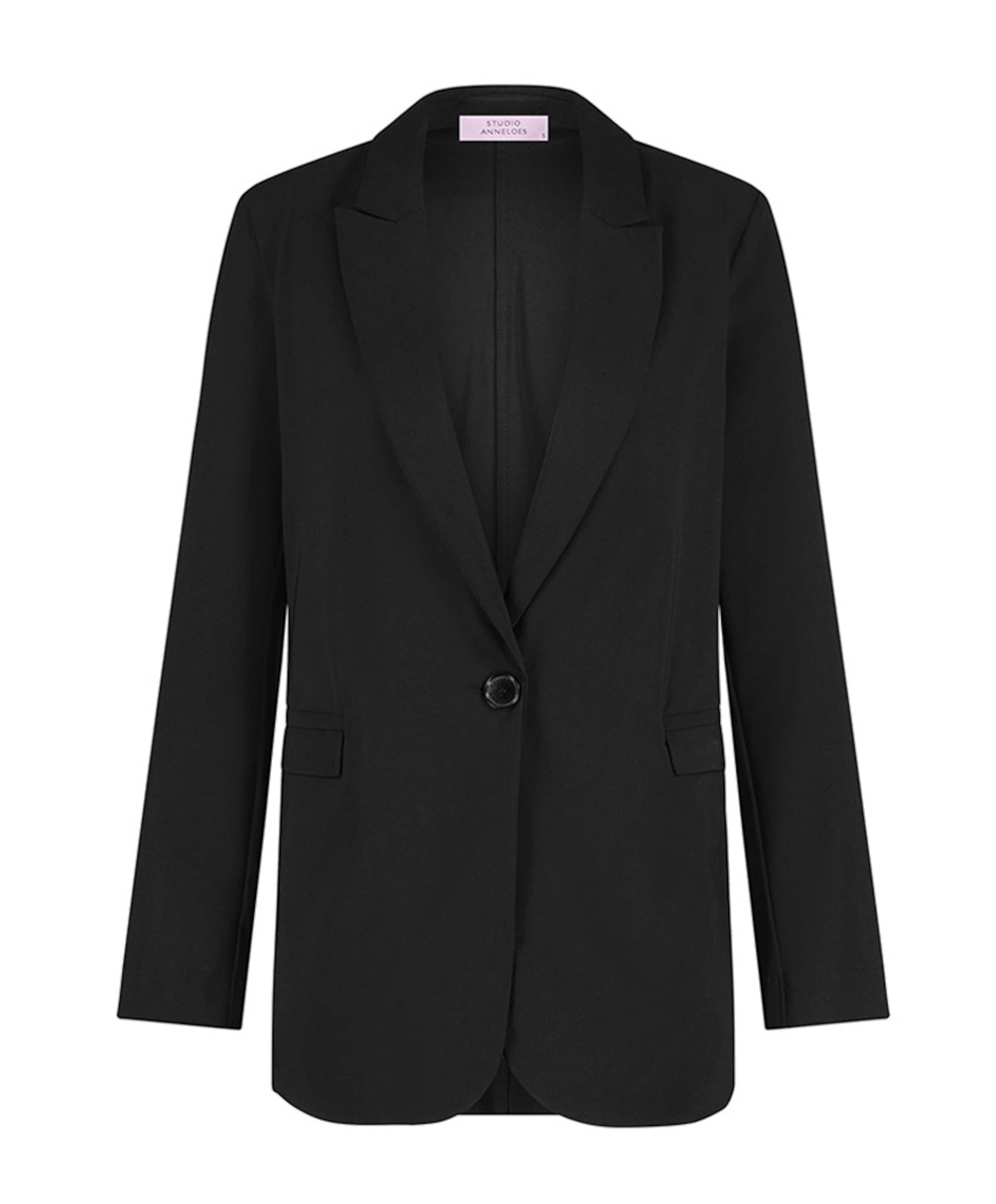 Dames blazer zwart