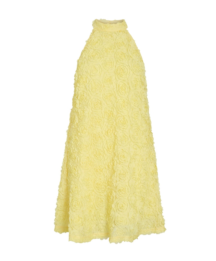 Dames jurk geel