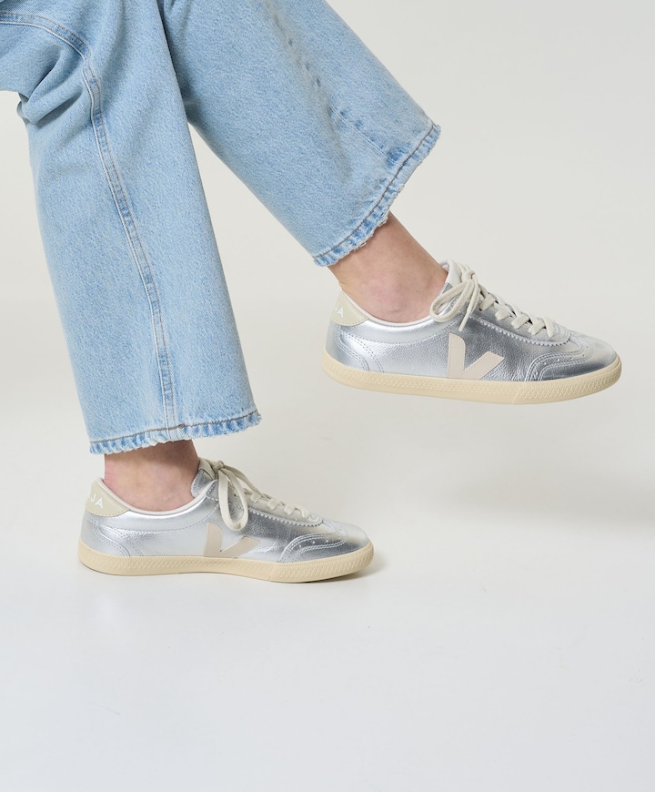 Volley sneakers zilver
