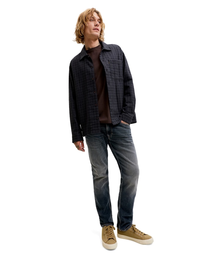 JJICLARK JJDUKE JJ 696 NOOS heren jeans blauw