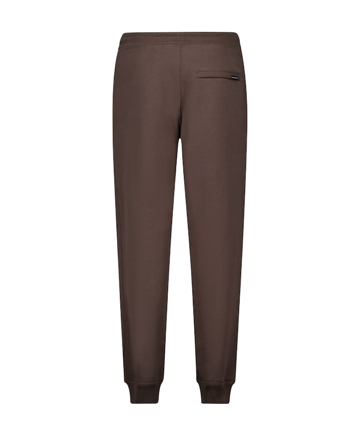 BASIC SWEAT PANTS heren broek bruin