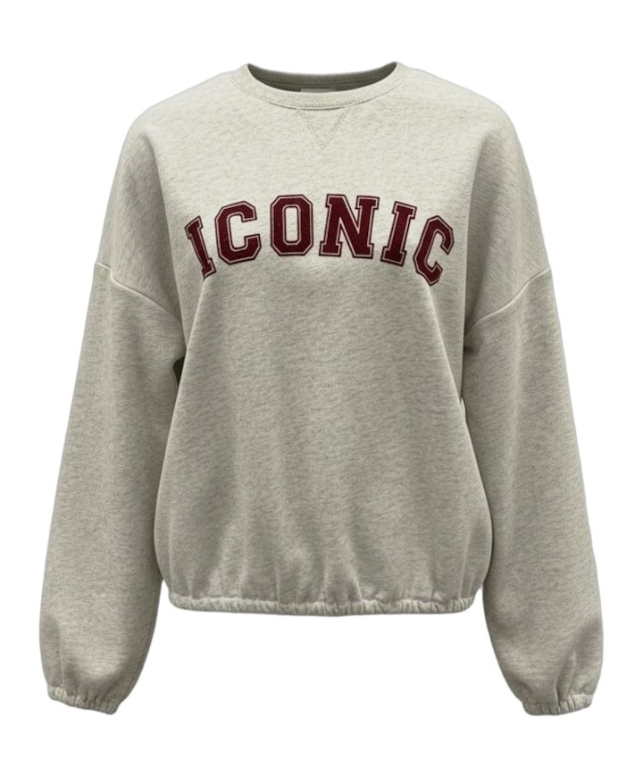 Dames sweater grijs