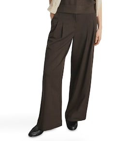MSCHHenrika HW Pants dames broek bruin