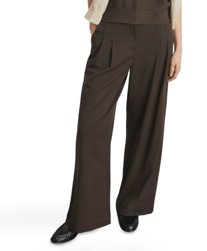 MSCHHenrika HW Pants dames broek bruin