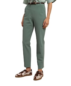 Anne bonded dames broek groen