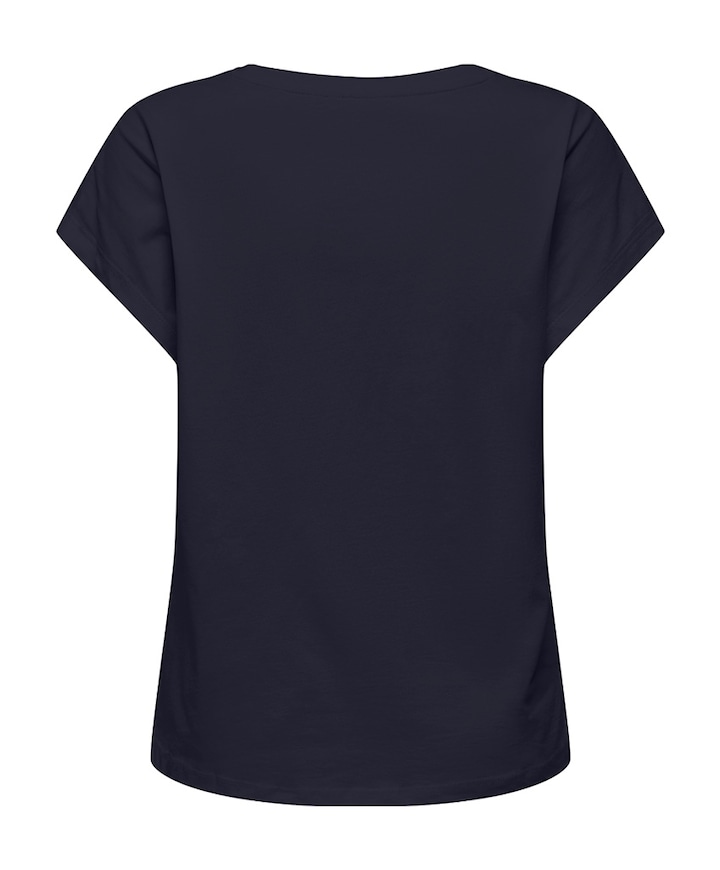 Dames t-shirt blauw