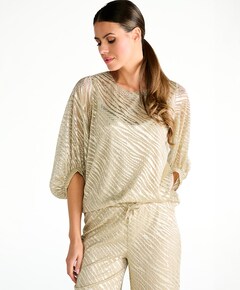 Dames blouse goud