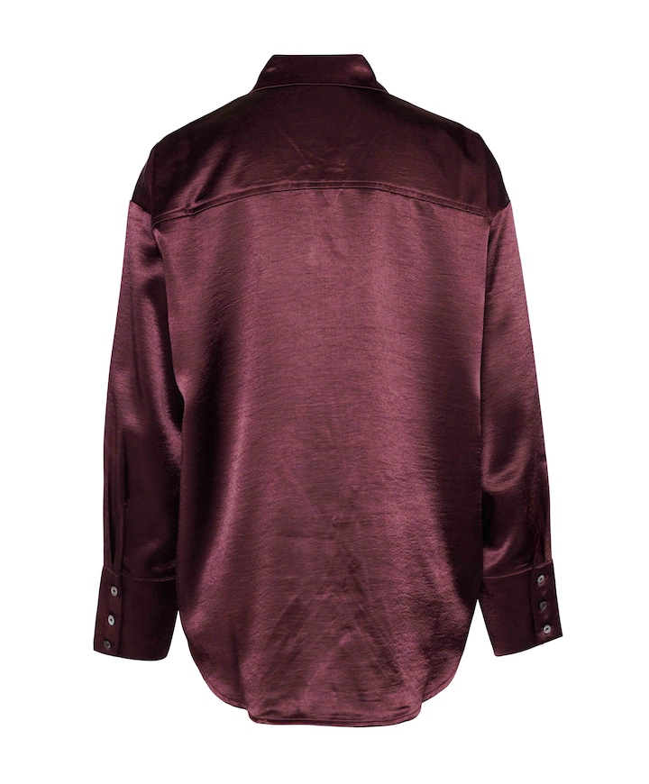 Dames blouse bordeaux