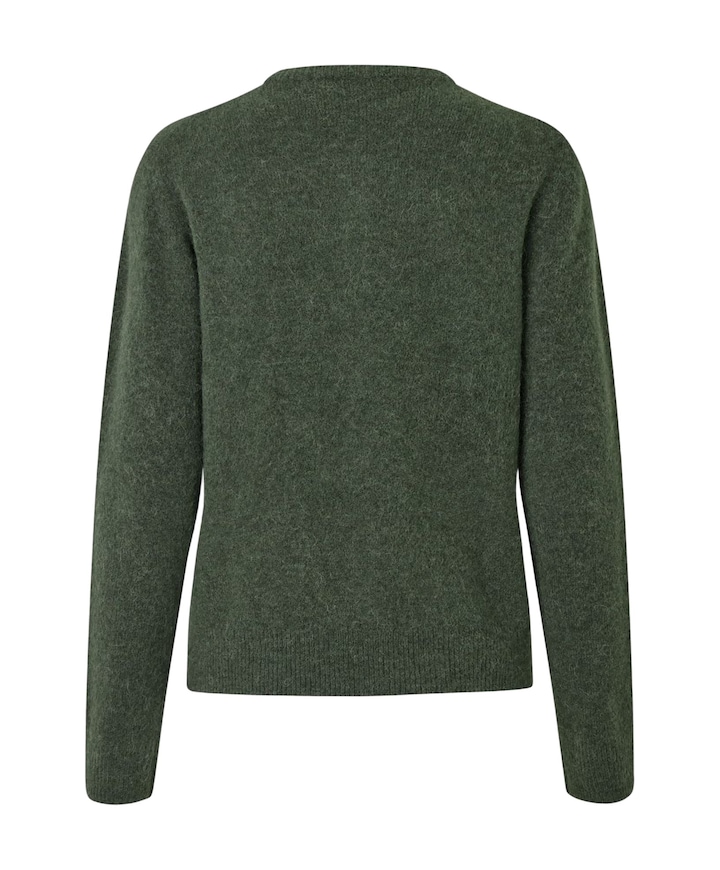 Dames vest groen