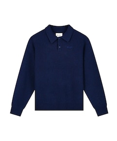 Heren polo blauw
