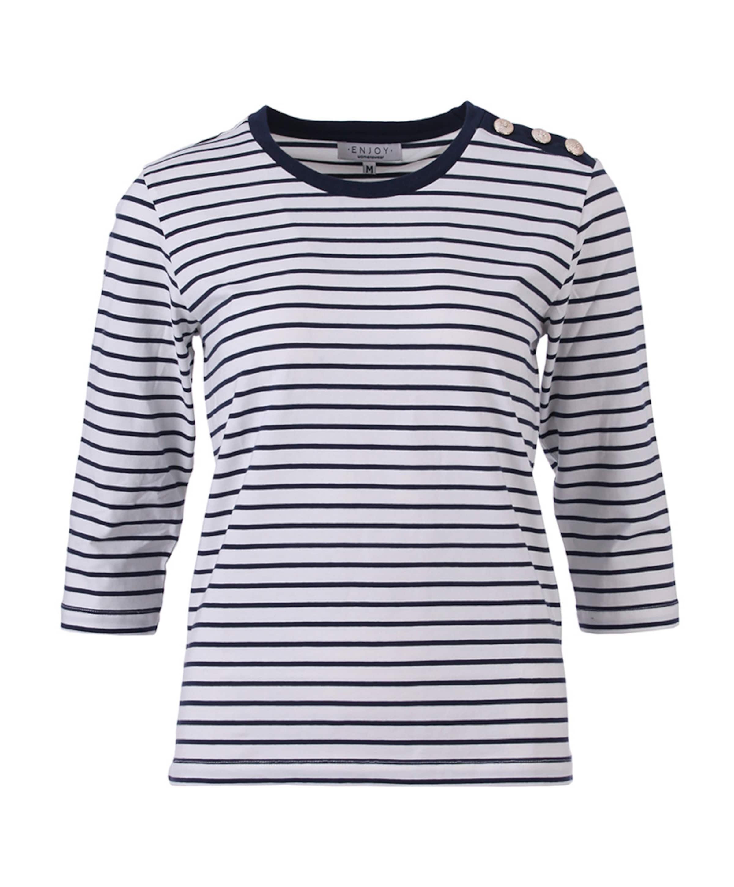 Dames longsleeve blauw