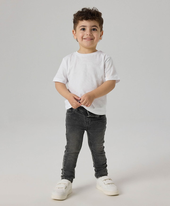 NMMTHEO DNMTHAYER 2689SWE KEY PANT jongens jeans grijs