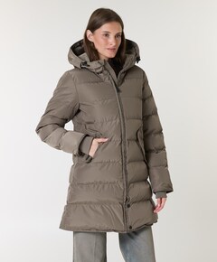 Dames jas bruin