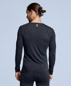 Heren thermoshirt zwart