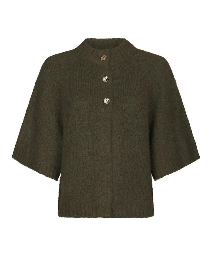 Dames vest groen