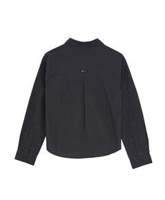 Blouse lange mouw grijs