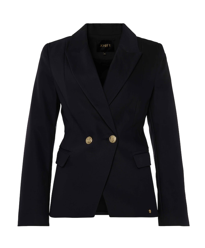 Dames blazer zwart