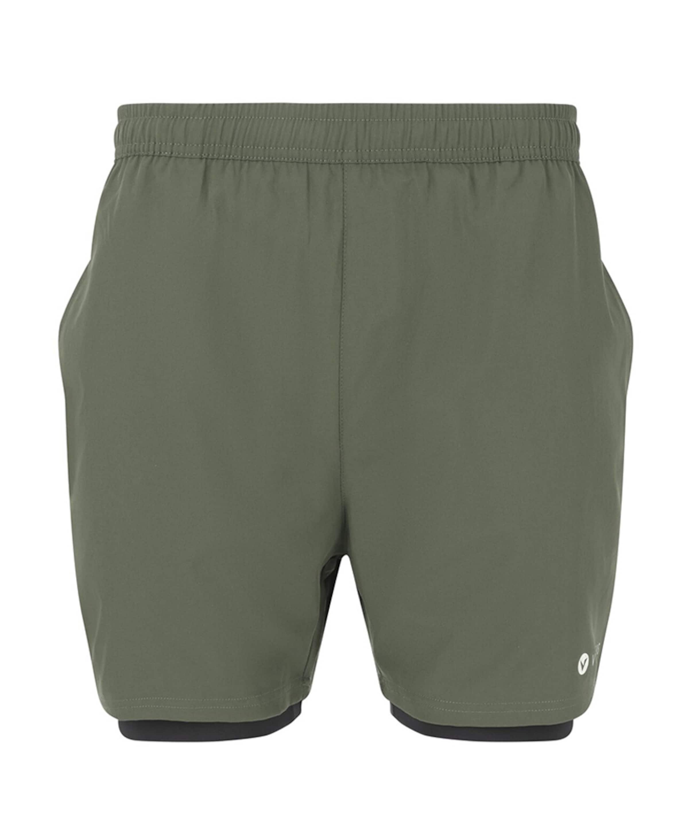 Zayne M 2-in-1 short groen